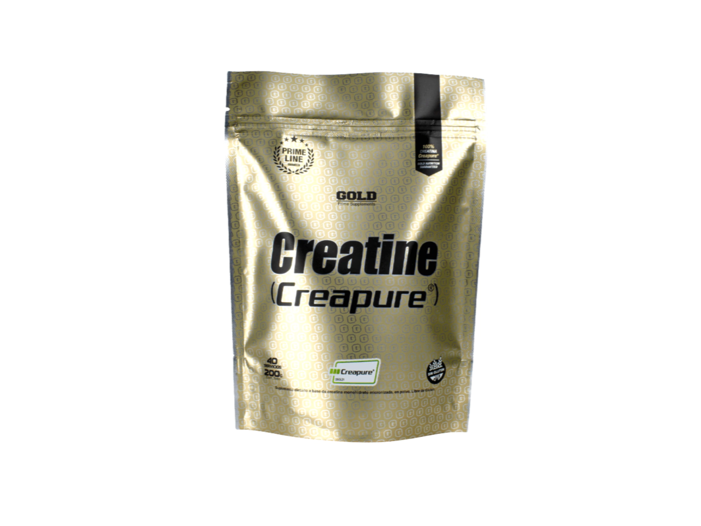 CREATINA CREAPURE 200g 100% - GOLD NUTRITION