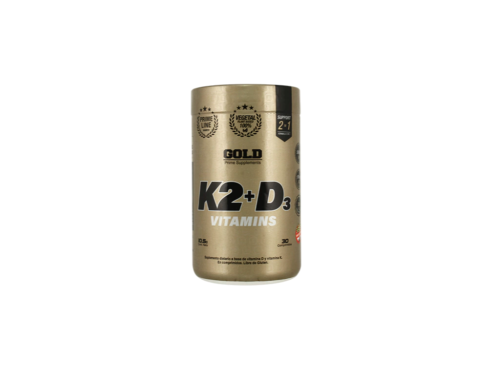 K2 + D3 VITAMINA 30 COMP - GOLD NUTRITION