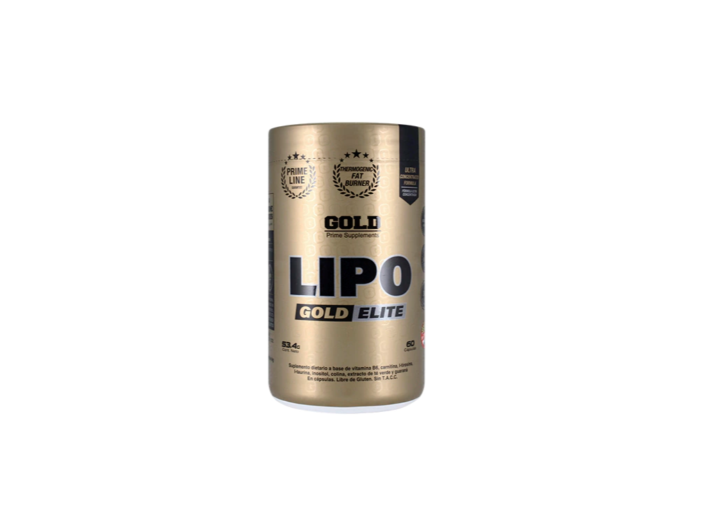 LIPO GOLD ELITE 60 CAPS - GOLD NUTRITION
