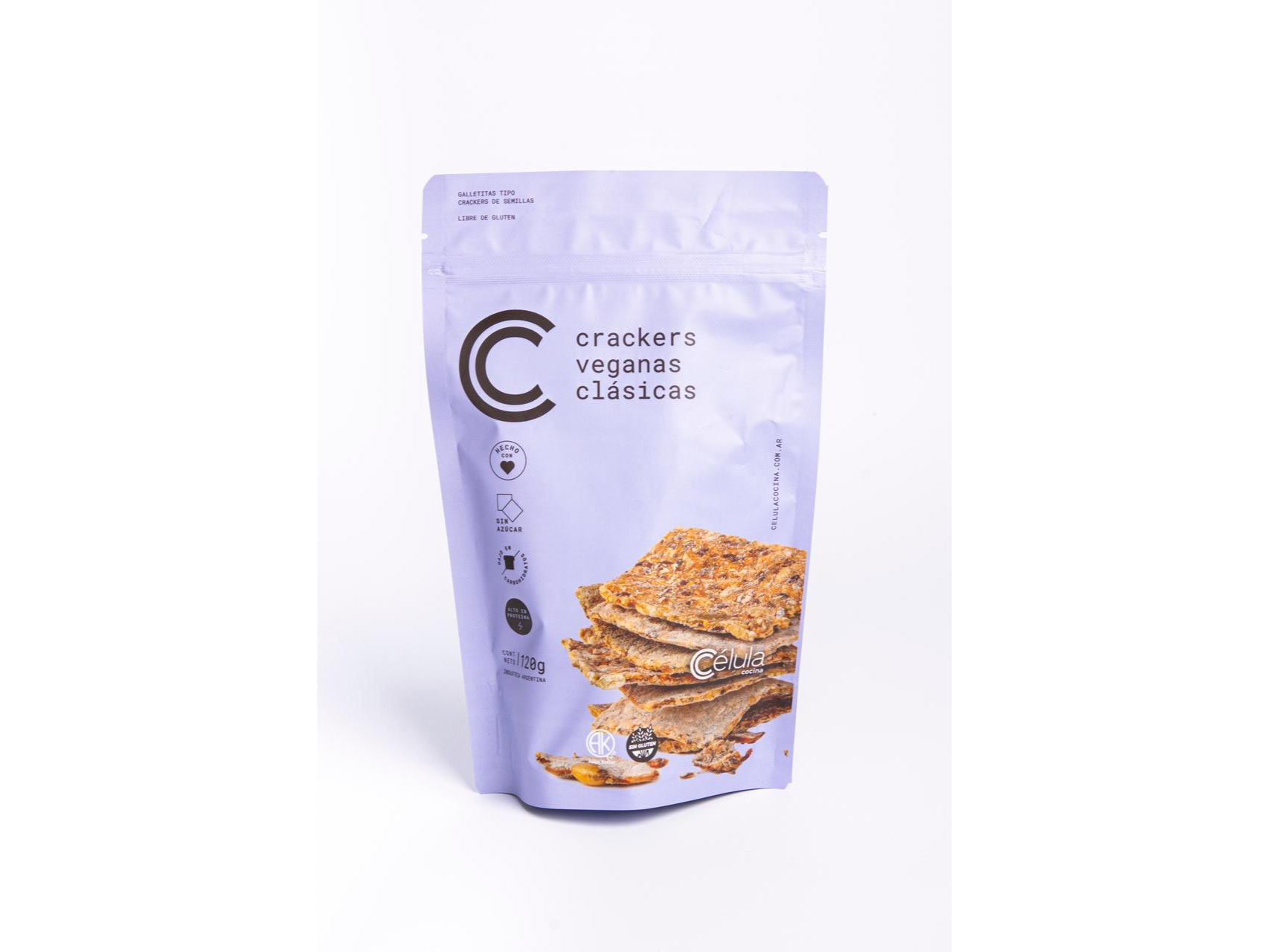 Crackers clásicas veganas