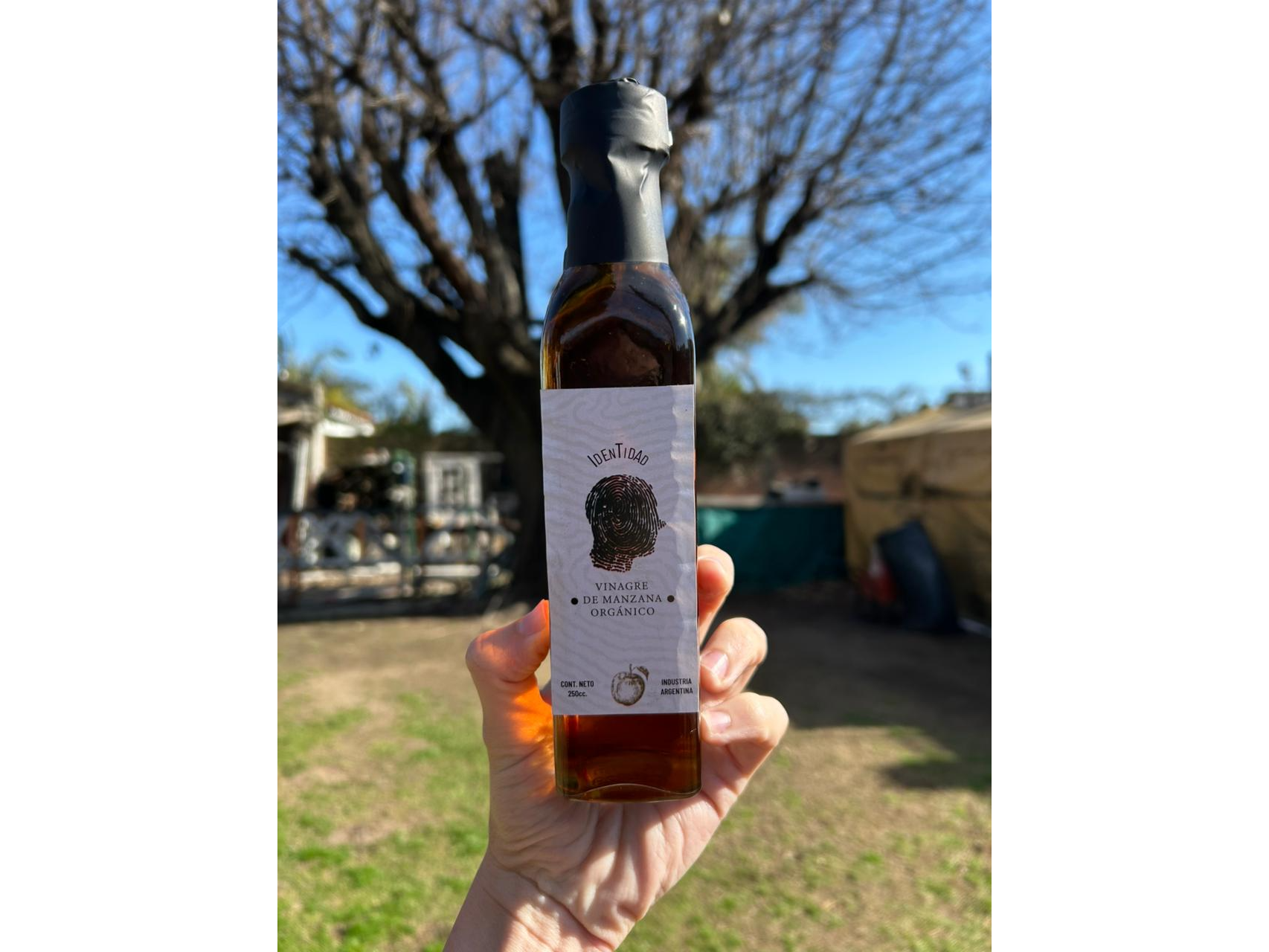 Vinagre de manzana orgánico