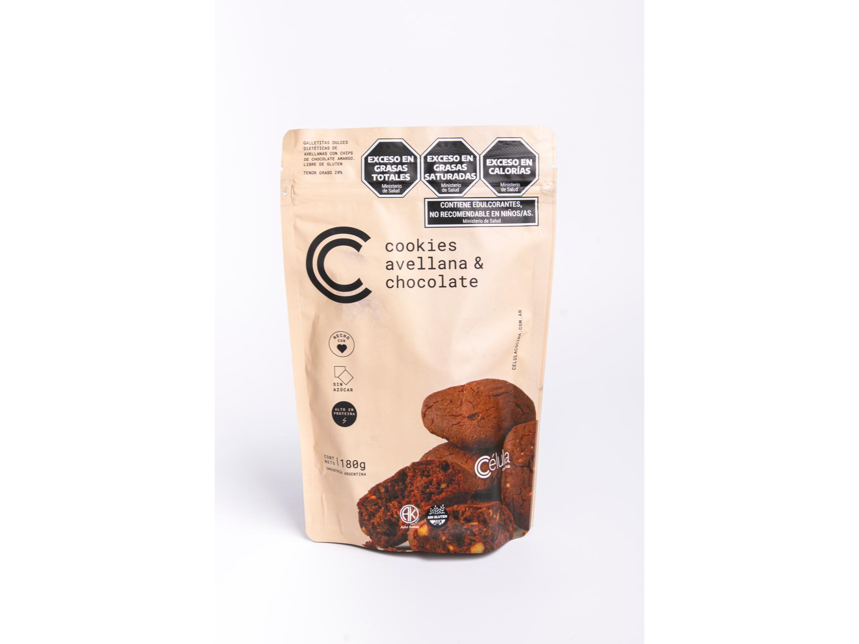 Cookies de avellana y choco
