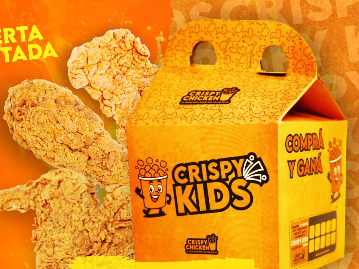 Crispy Kids + Combo para 2 adutlos