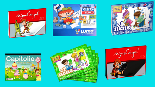 BLOCK DE DIBUJO: N5 ,N6