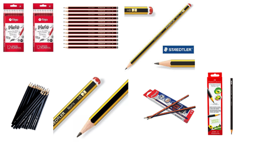 LAPIZ NEGRO GRAFITO ESCOLAR Y TECNICO