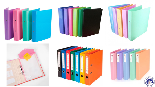 CARPETAS A4 Y BIBLIORATOS