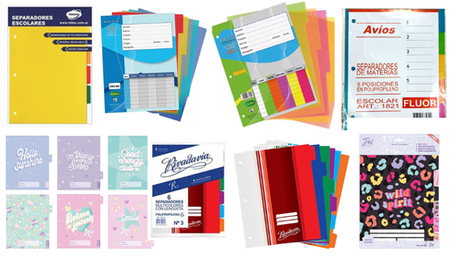SEPARADORES ESCOLAR