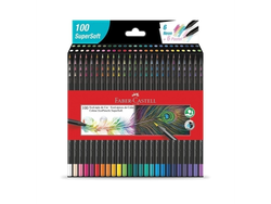LAPIZ COLOR FABER SUPER SOFT X100