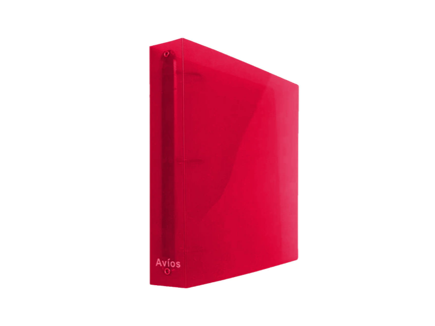 CARPETA ESCOLAR AVIOS 3X40 PP COLORES CLASICOS