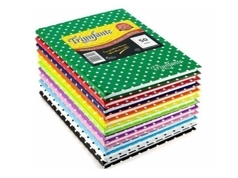 CUADERNO TRIUNFANTE N3 ALUNAR RAYADO 48HJ