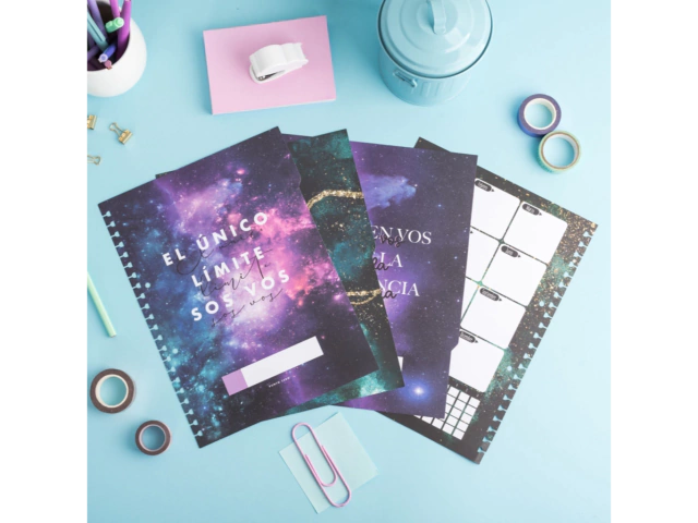 SEPARADOR A4 CON SOLAPAS -UNICO Y DESTINO