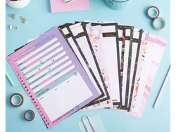 REPUESTO A4 Planificador mensual anual perpetuo Hjs.90g