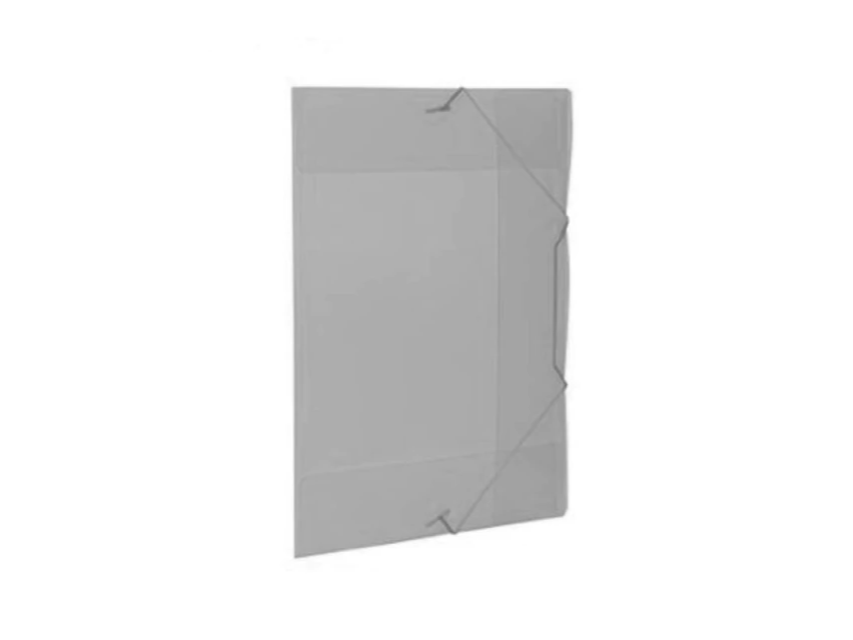 CARPETA 3 SOLAPAS OFICIO AVIOS PP CON ELASTICO TRANSPARENTE