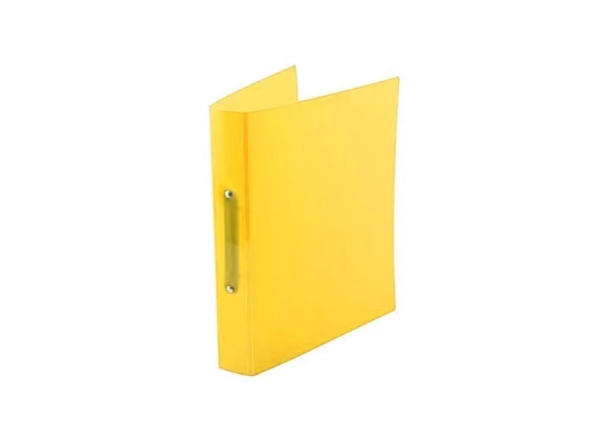 CARPETA A4 2X40 AVIOS PP AMARILLO
