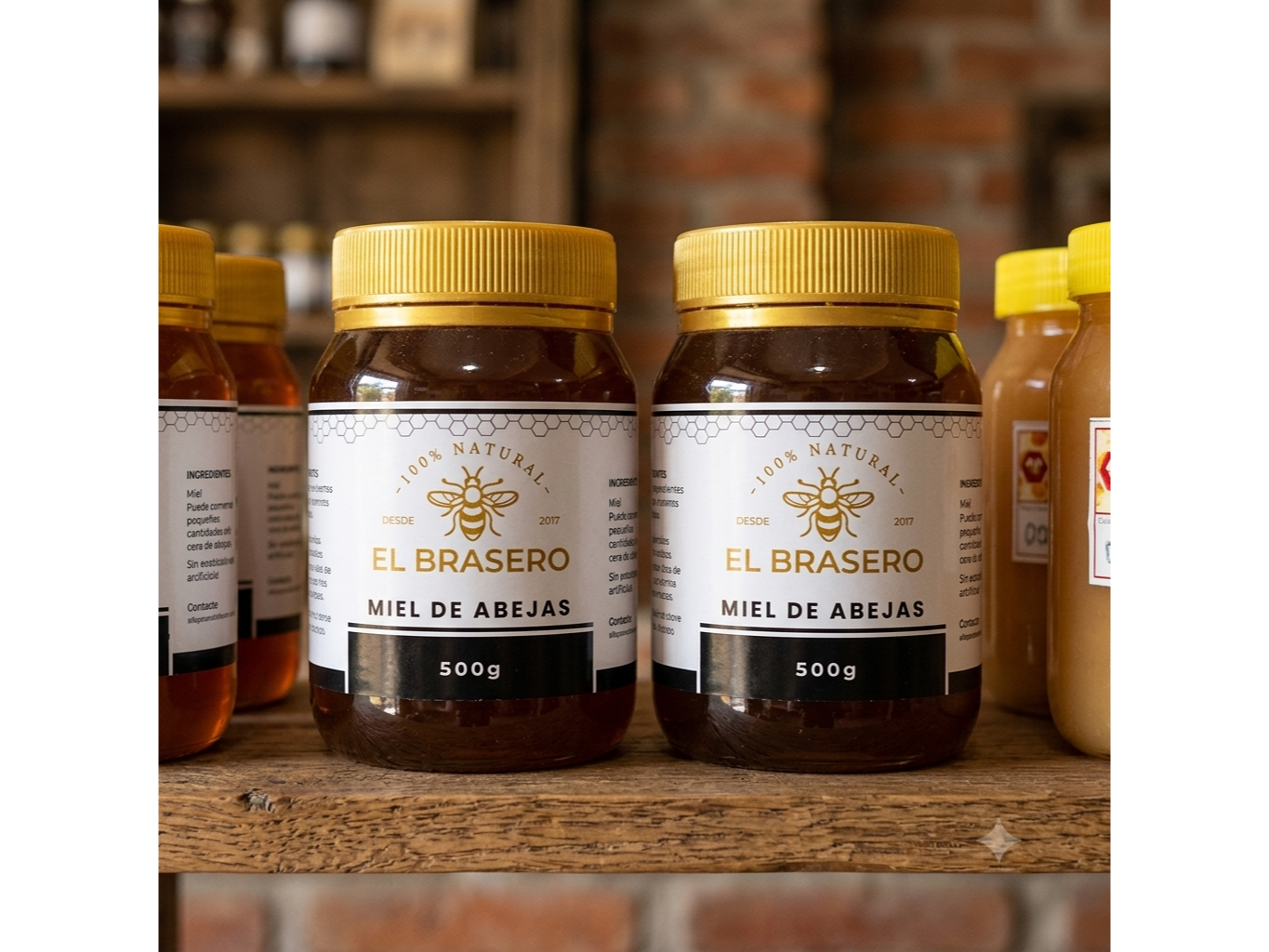 Miel  braseros 500gr