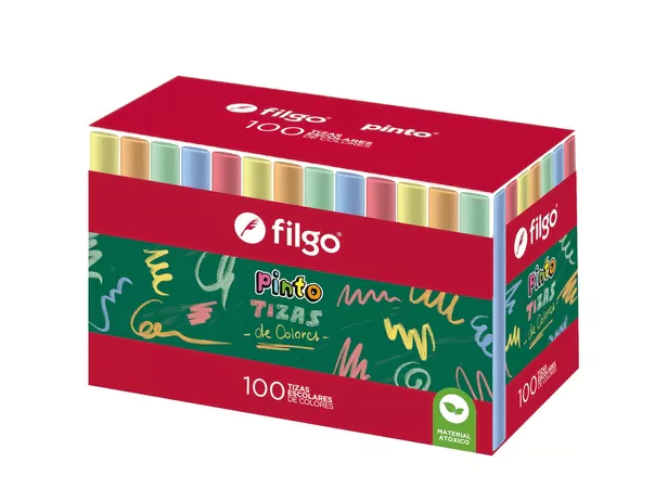 TIZA FILGO PINTO COLOR X100