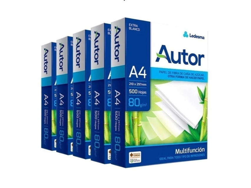 RESMA A4 80GR AUTOR