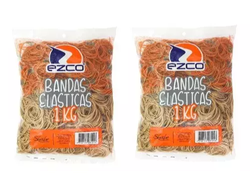 BANDA ELASTICA EZCO 38 MM 1KG BOLSA
