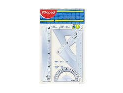 SET GEOMETRIA MAPED 4 PIEZAS 15CM START