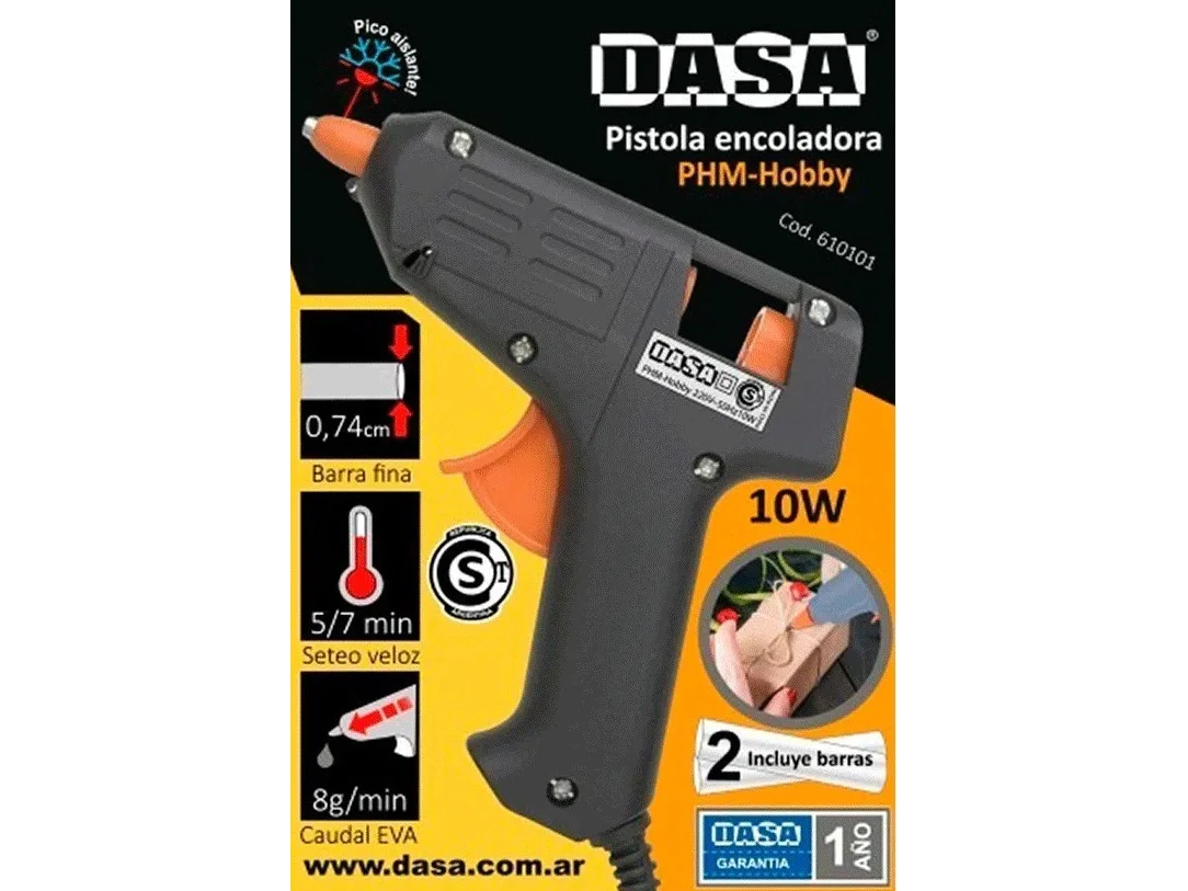 PISTOLA ENCOLADORA DASA PHM- HOBBY COD. 610101