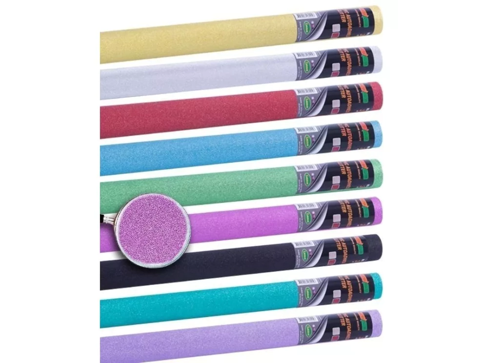 CONTAC LAMA GLITTER NEGRO X 3 METROS