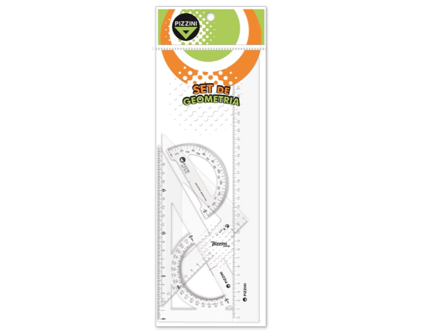 SET GEOMETRICO PIZZINI 4 PIEZAS ART. 4130