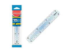 REGLA MAPED ACRILICO 15CM