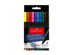 MICROFIBRA FABER FINEPEN 0.4MM ESTUCHE SURTIDO X10