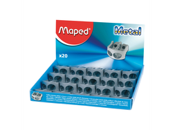 SACAPUNTAS MAPED METALICO ECONOMICO 2ORIFICIOS