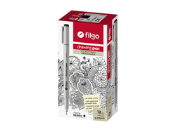 MICROFIBRA FILGO GRADUADA DRAWING PEN NEGRO X1