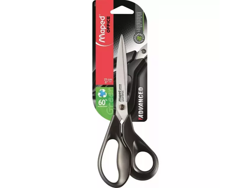 TIJERA MAPED 21CM ADVANCED GREEN BLISTER