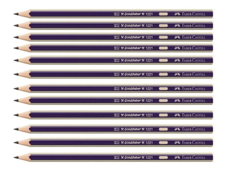 LAPIZ GRAFITO FABER GOLDFABER 1221 X UNIDAD