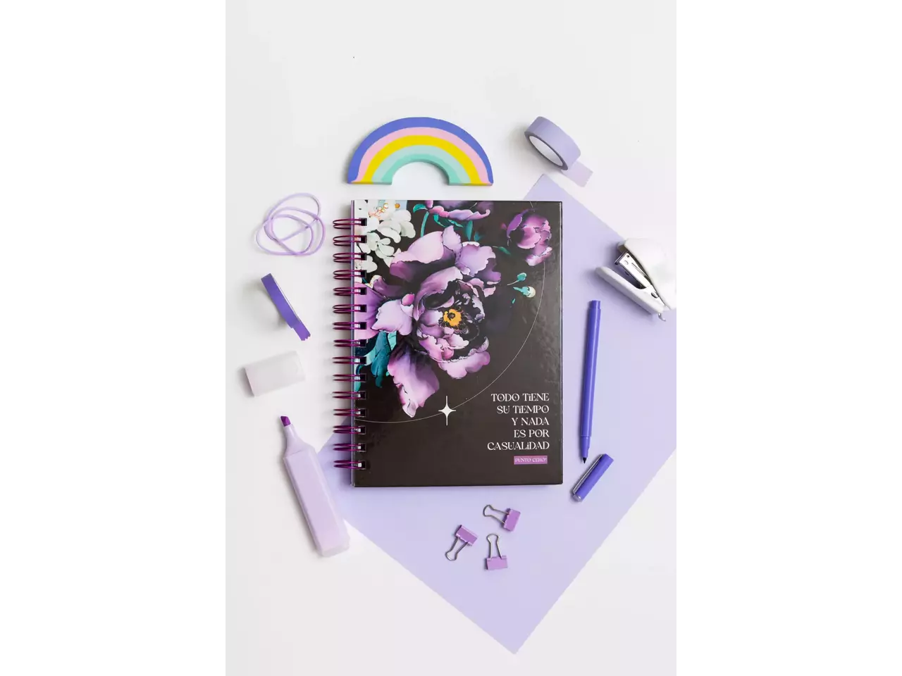 AGENDA CUADERNO A5 -TODO TIENE SU TIEMPO-