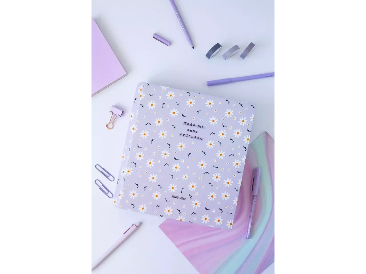 Carpeta 3 anillos N°3 - Caos ordenado