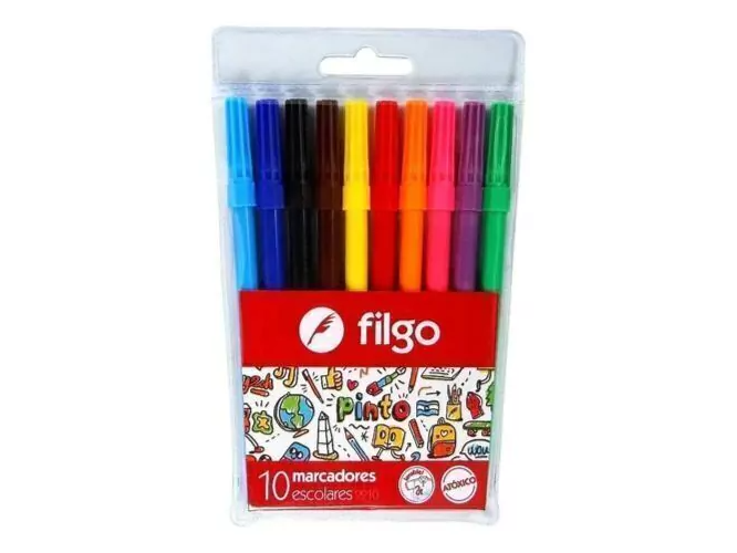 MARCADOR ESCOLAR FILGO PINTO 2210 X10
