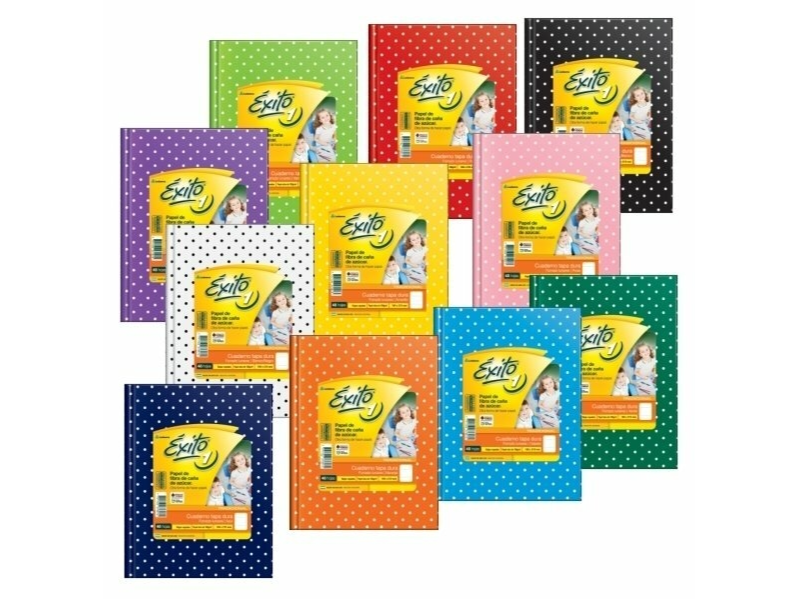 CUADERNO N1 EXITO TAPA CARTON LUNAR RAYADO X48HJ