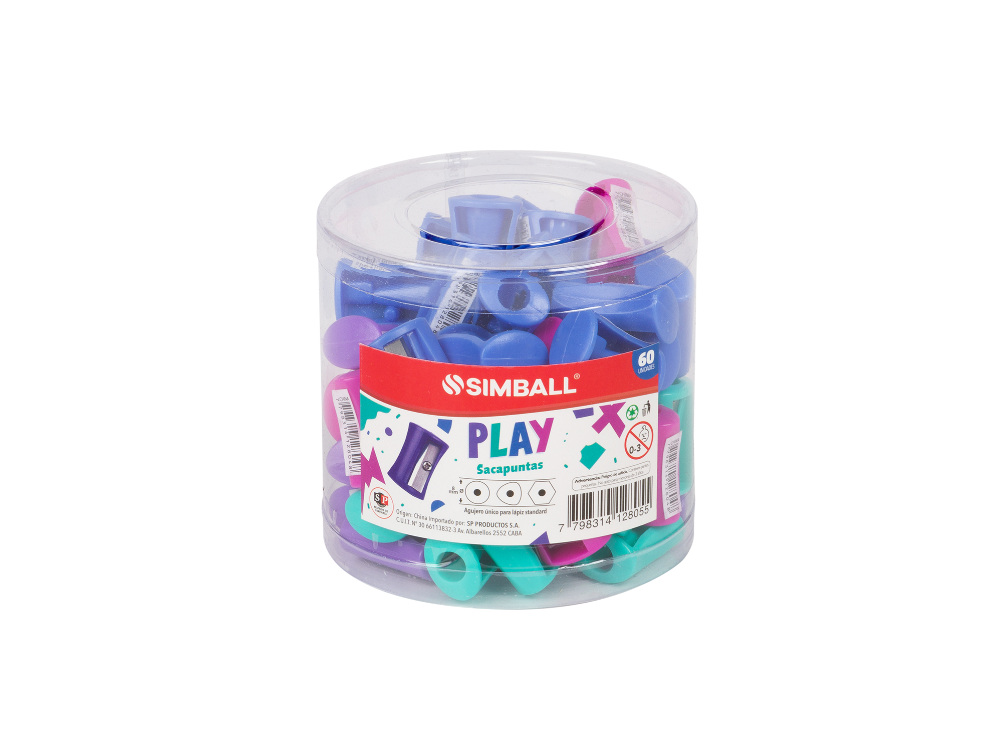 Sacapuntas Play - Simball