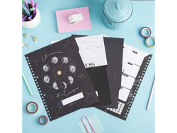 SEPARADOR A4 CON SOLAPAS -ESPACIO Y MARMOL