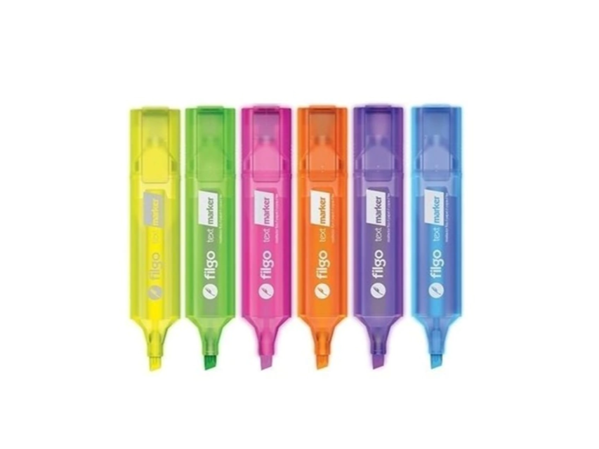 RESALTADOR CHATO FILGO FLUO