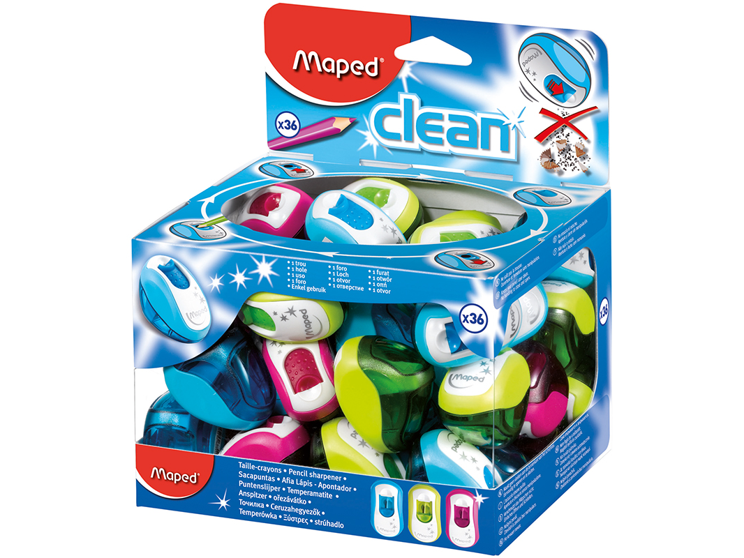 SACAPUNTAS MAPED CLEAN 1 ORIFICIO