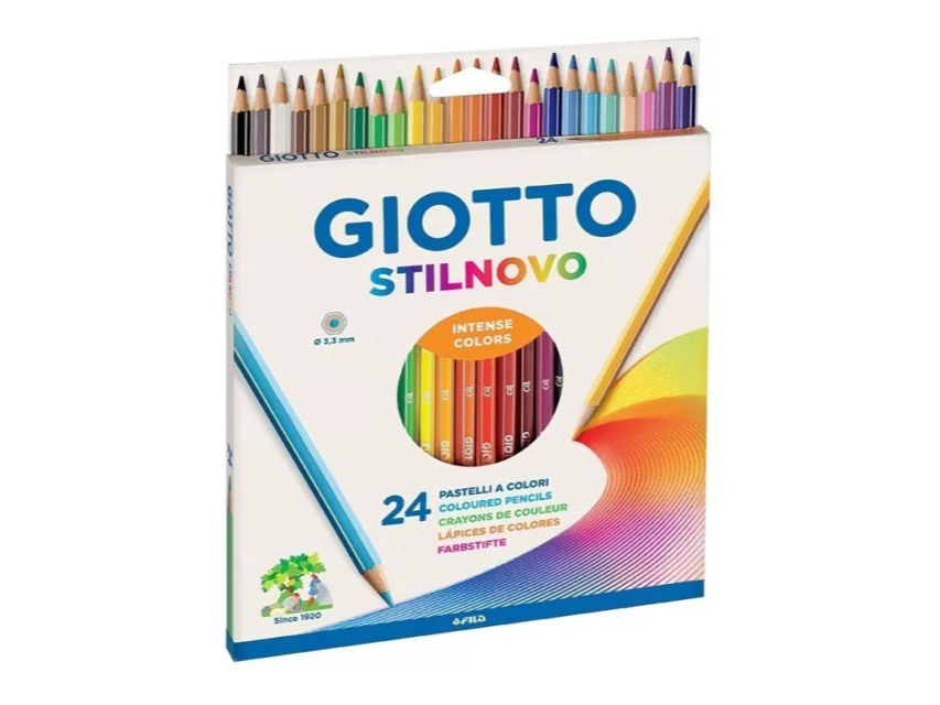 LAPICES DE COLORES GIOTTO 3.0 X24