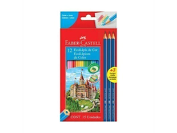 LAPIZ COLOR FABER ECOLAPIZ X12 + 3 GRAFITO
