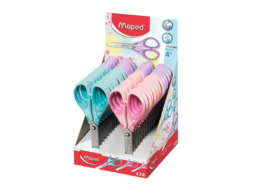 TIJERA MAPED 13CM ESSENTIALS SOFT PASTEL X1