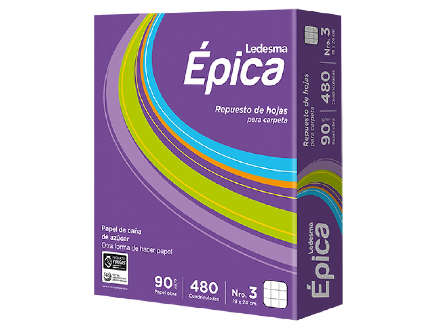 REPUESTO EPICA N3 480 HOJAS