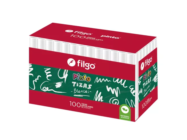 TIZA FILGO PINTO BLANCA X100
