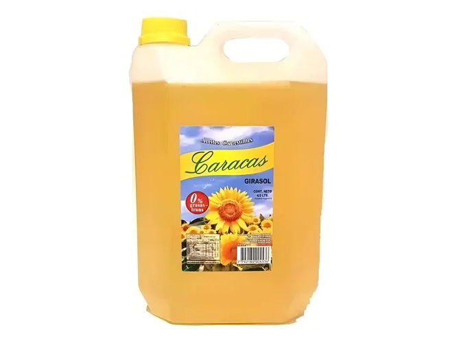 Bidon de aceite caracas 2.8 lt