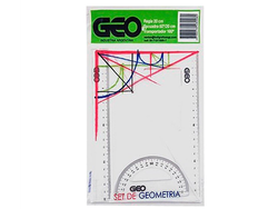 SET GEOMETRIA GEO 3 PIEZAS 20CM
