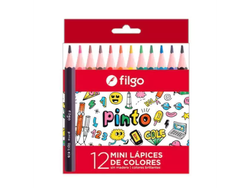 LAPIZ COLOR FILGO PINTO CORTO X12