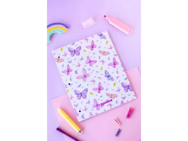 Carpeta N3 dos tapas MARIPOSAS - BP