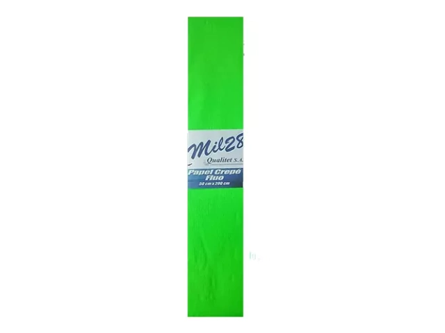 PAPEL CREPE MIL 28 FLUO NARANJA